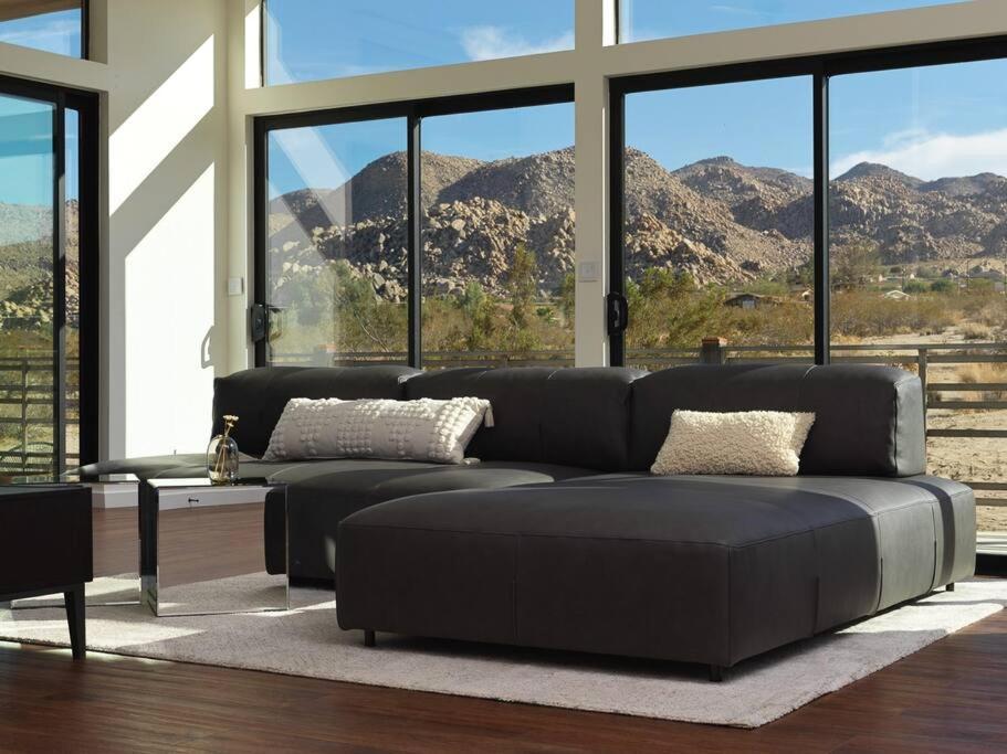 Panoramic Heaven - Luxury Designer Property W Spa Joshua Tree Eksteriør billede