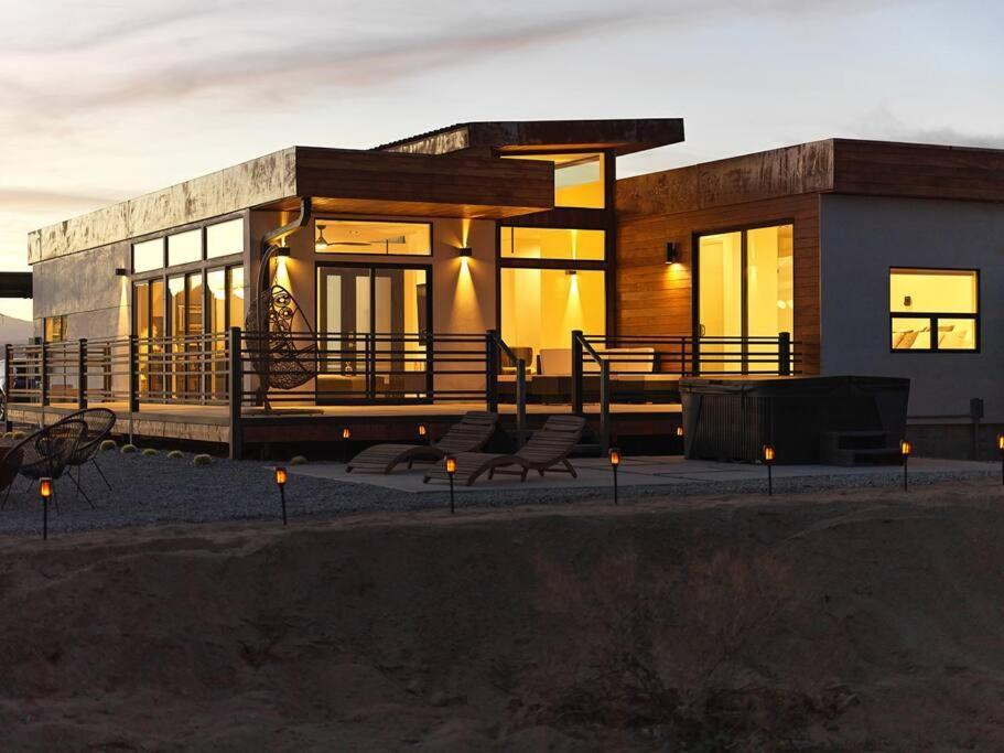 Panoramic Heaven - Luxury Designer Property W Spa Joshua Tree Eksteriør billede