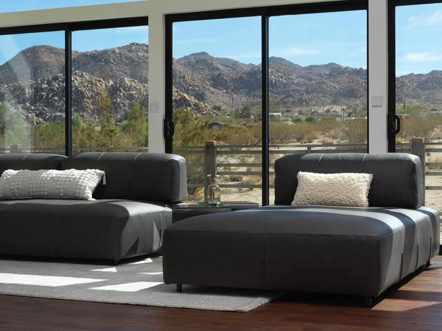 Panoramic Heaven - Luxury Designer Property W Spa Joshua Tree Eksteriør billede