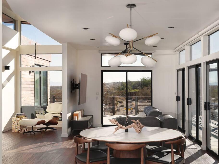 Panoramic Heaven - Luxury Designer Property W Spa Joshua Tree Eksteriør billede