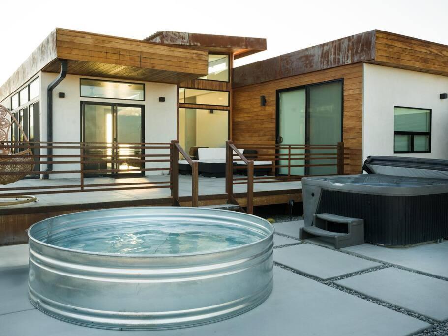 Panoramic Heaven - Luxury Designer Property W Spa Joshua Tree Eksteriør billede
